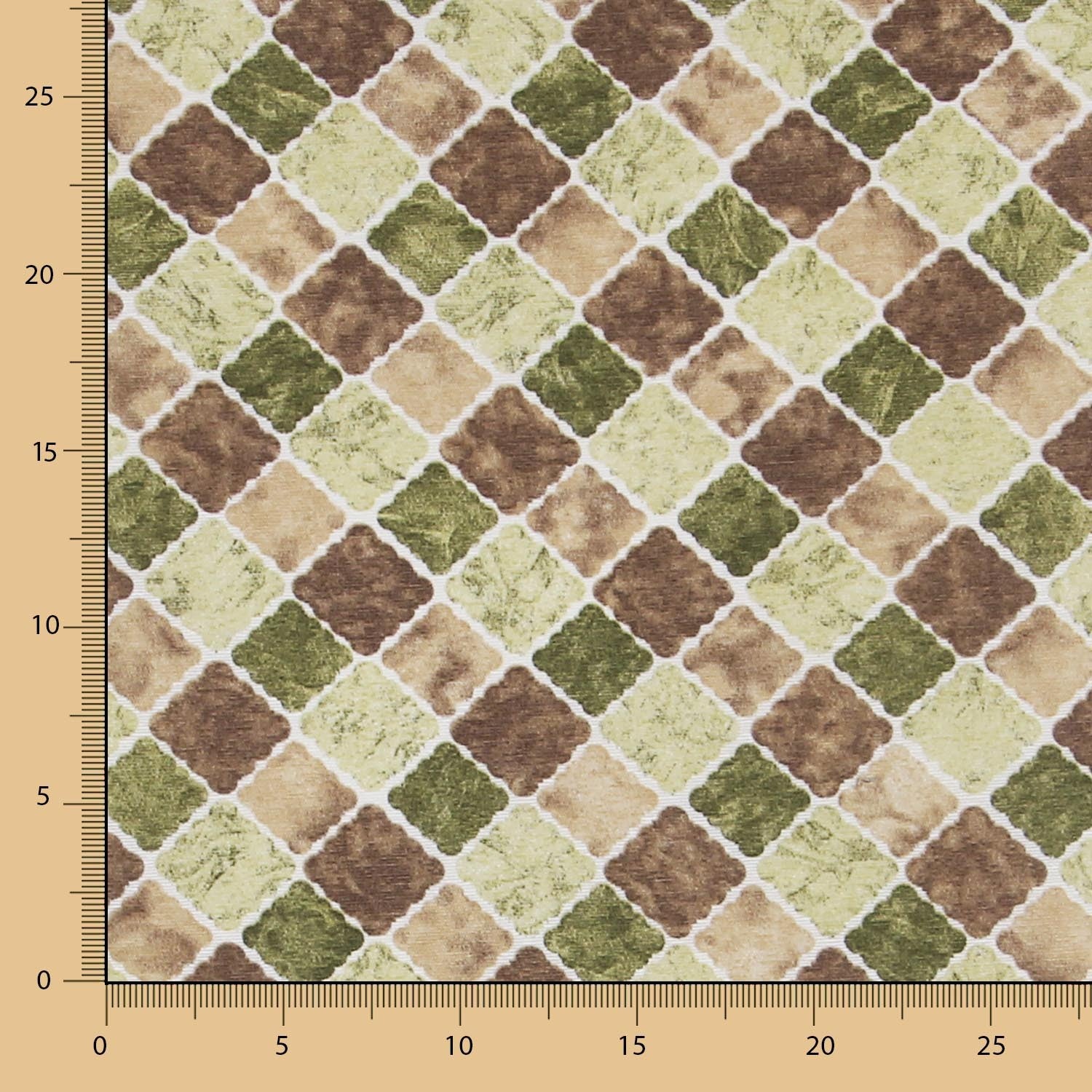 Nappe Antitaches Losanges Vert - Ribes y Casals