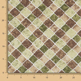 Nappe Antitaches Losanges Vert - Ribes y Casals