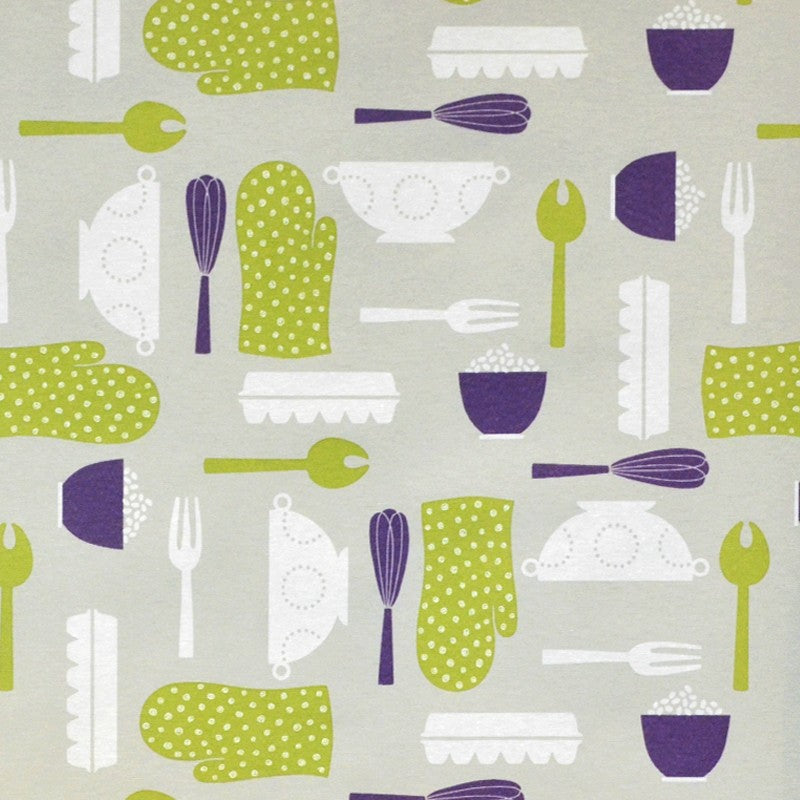 Nappe Antitâches Cuisine Lilas Pistache - Ribes y Casals