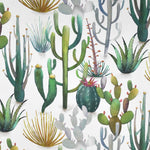 Nappe Cactus Fond Blanc - Ribes y Casals
