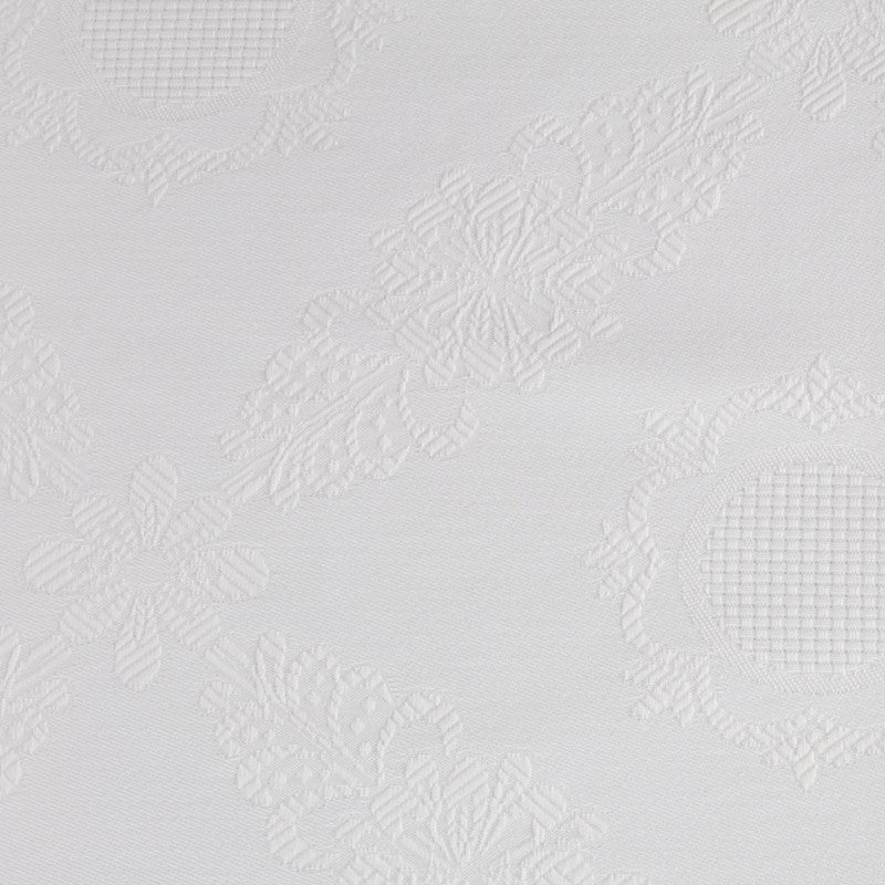 Nappe Damasco Floral Blanc - Ribes y Casals
