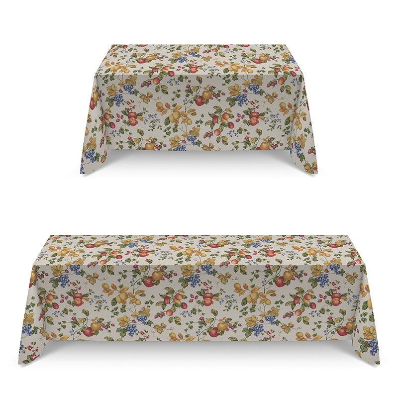Nappe Fruits Fond Écru - Ribes y Casals