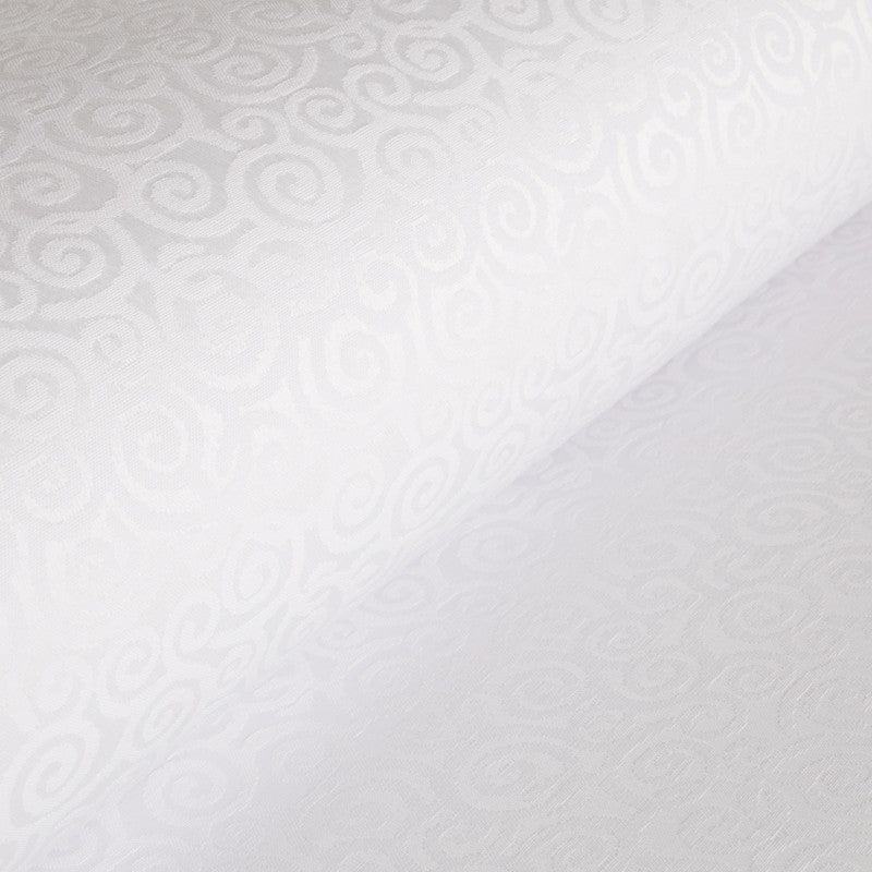 Nappe Jacquard Spirales Blanc - Ribes y Casals
