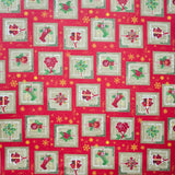 Nappe Noël Anti-tâche Carreaux Rouge - Ribes y Casals