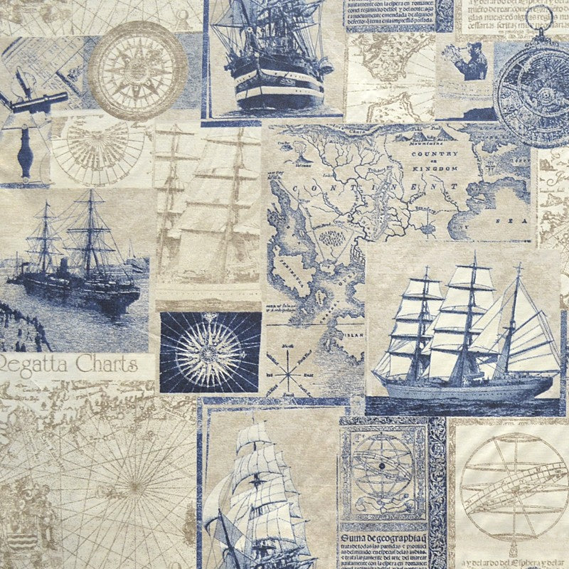 Nappe Anti-tâches Bateau Bleu - Ribes y Casals