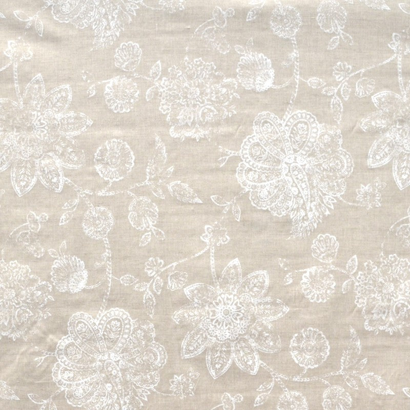 Nappe Anti-tâches Fleur Blanche - Ribes y Casals