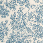 Nappe Toile de Jouy Bleu - Ribes y Casals