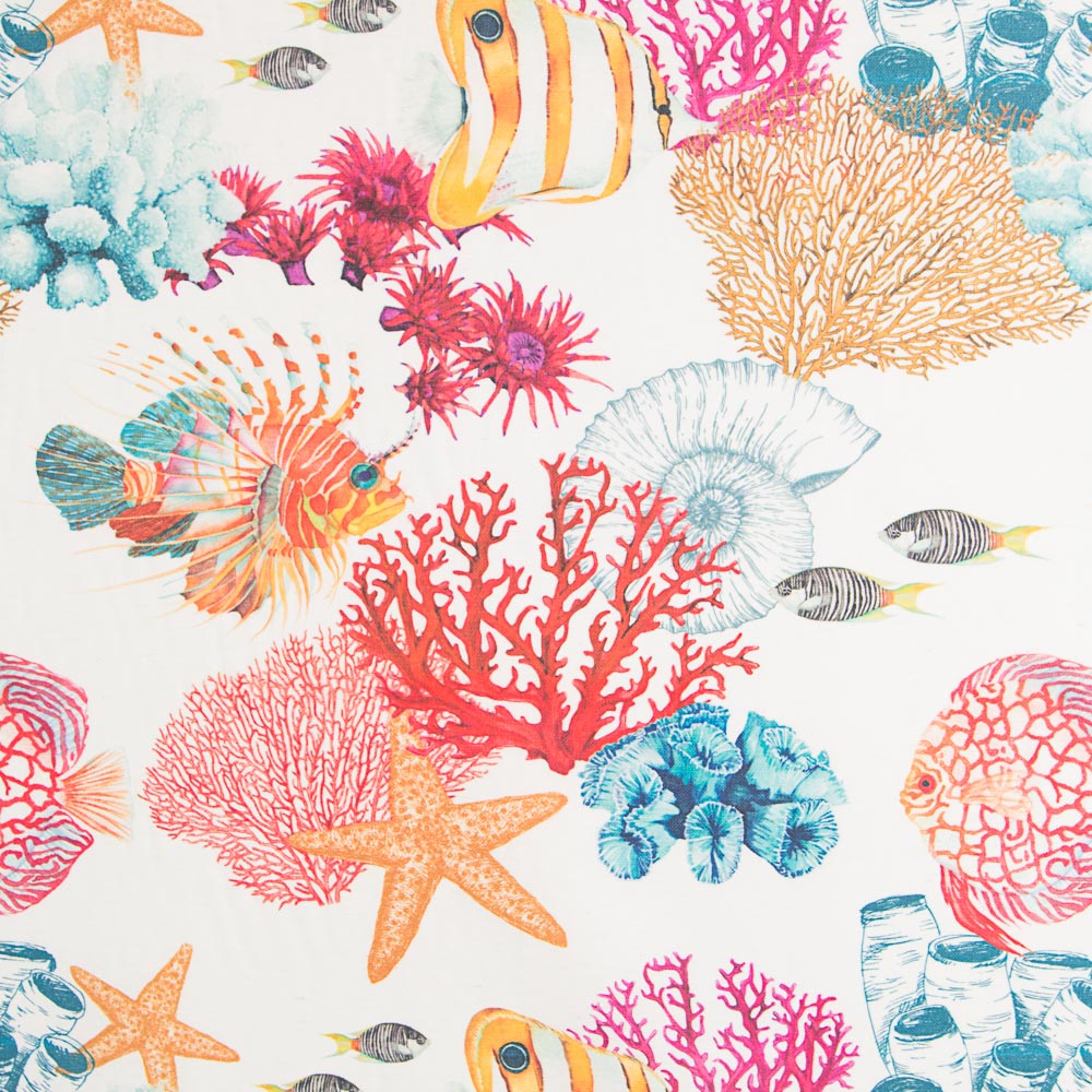 Nappe Anti-tâches Aquarium Rouge - Ribes y Casals