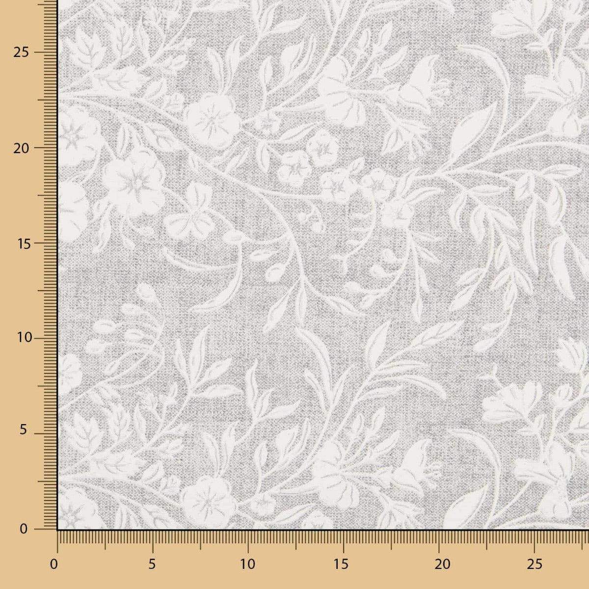 Nappe Table Anti-Tâche Botanique Gris - Ribes y Casals