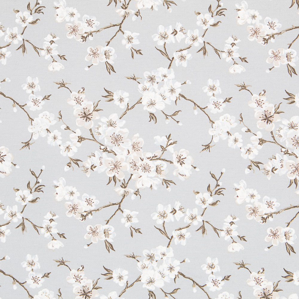 Nappe Anti-tâches Fleur Japon Gris - Ribes y Casals