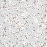 Nappe Anti-tâches Fleur Japon Gris - Ribes y Casals