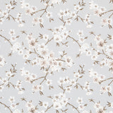 Nappe Anti-tâches Fleur Japon Gris - Ribes y Casals