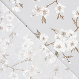 Nappe Anti-tâches Fleur Japon Gris - Ribes y Casals