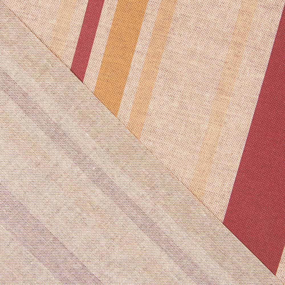 Nappe anti-tâches Aramis Multi-rayures Ocre - Ribes y Casals