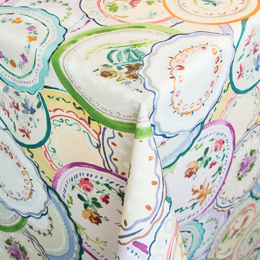 Nappe Anti-Tâches Petites Assiettes - Ribes y Casals