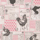 Nappe Anti-Tâches Poules Rustique - Ribes y Casals