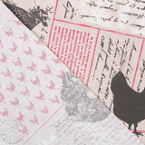 Nappe Anti-Tâches Poules Rustique - Ribes y Casals