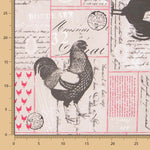 Nappe Anti-Tâches Poules Rustique - Ribes y Casals