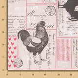 Nappe Anti-Tâches Poules Rustique - Ribes y Casals