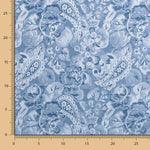 Nappe anti-tâches Paisley Bleu - Ribes y Casals