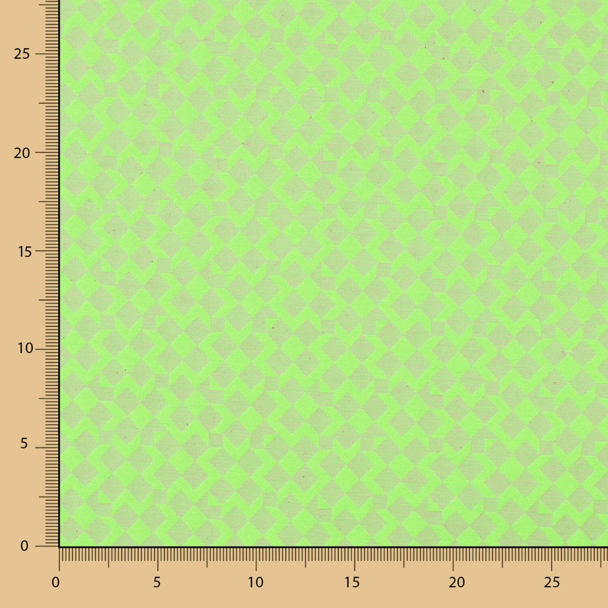 Nappe Anti-tâches Géométrique Vert - Ribes y Casals