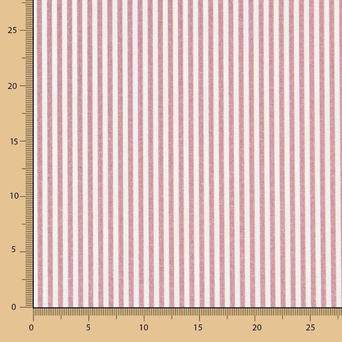 Nappe Anti-Taches Rayures Marron - Ribes y Casals