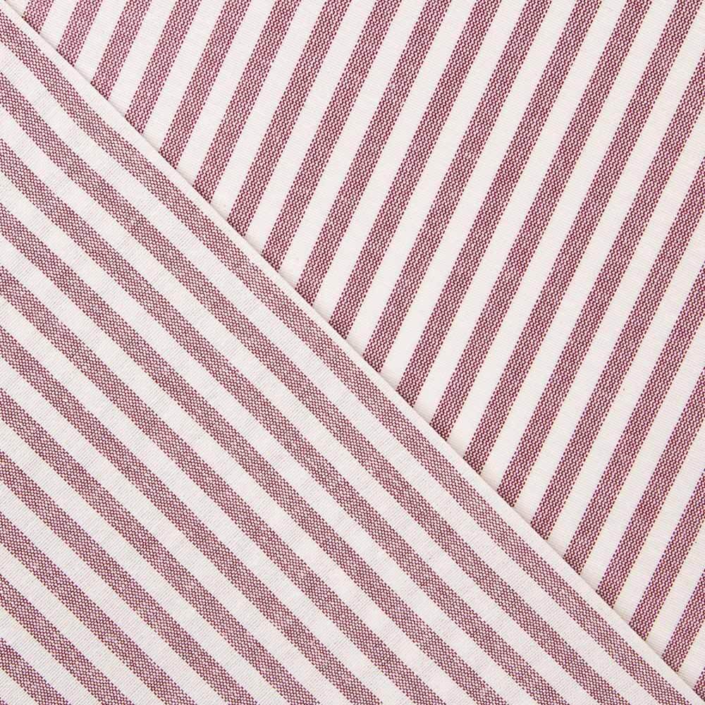 Nappe Anti-Taches Rayures Marron - Ribes y Casals