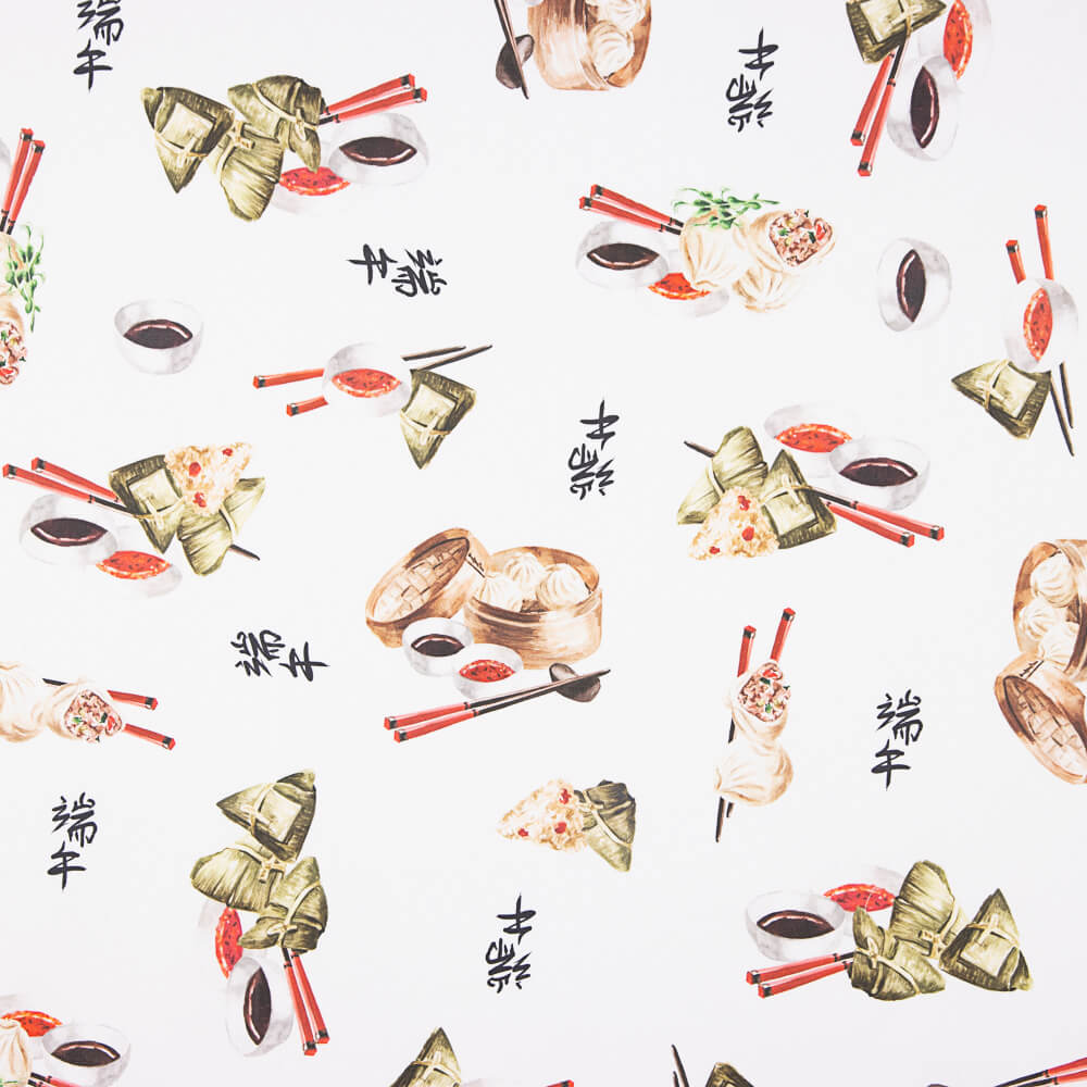 Nappe Cirée Gyozas Motif Japon Koi - Ribes y Casals