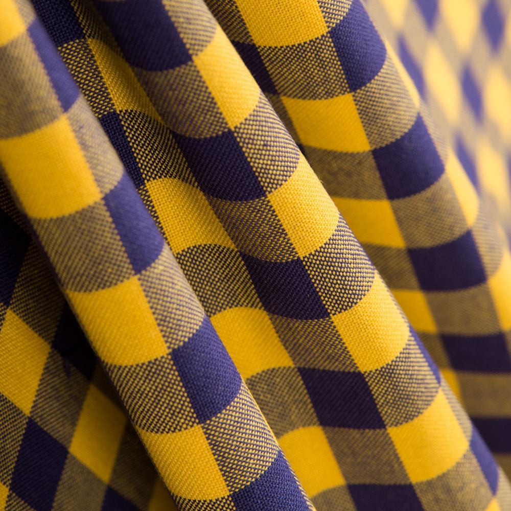 Nappe Carreaux Bleu Jaune - Ribes y Casals