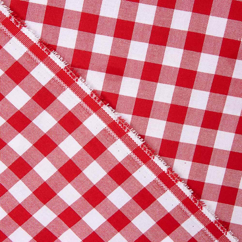 Nappe Tissu Carré Rouge 13mm - Ribes y Casals