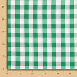 Nappe Crêpe Vert Carreaux - Ribes y Casals