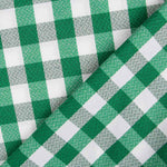 Nappe Crêpe Vert Carreaux - Ribes y Casals