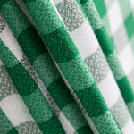 Nappe Crêpe Vert Carreaux - Ribes y Casals