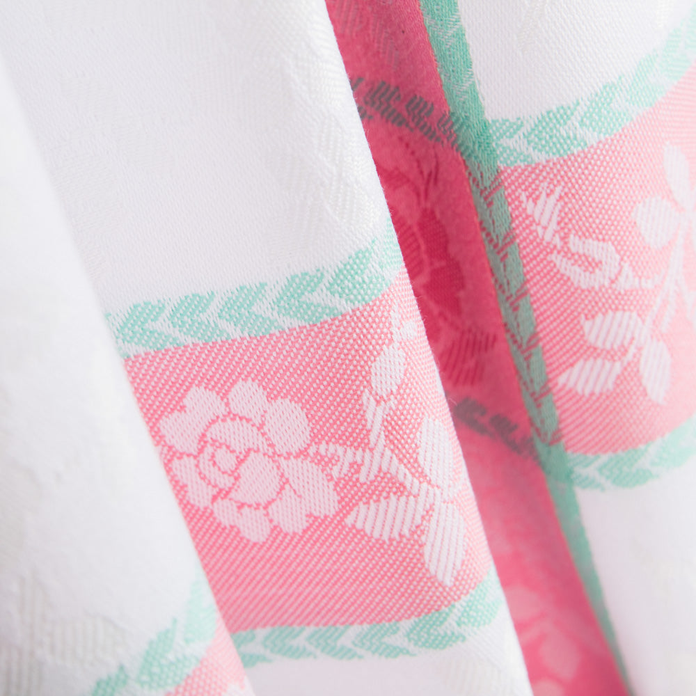 Nappe Jacquard Valences Fleur - Ribes y Casals