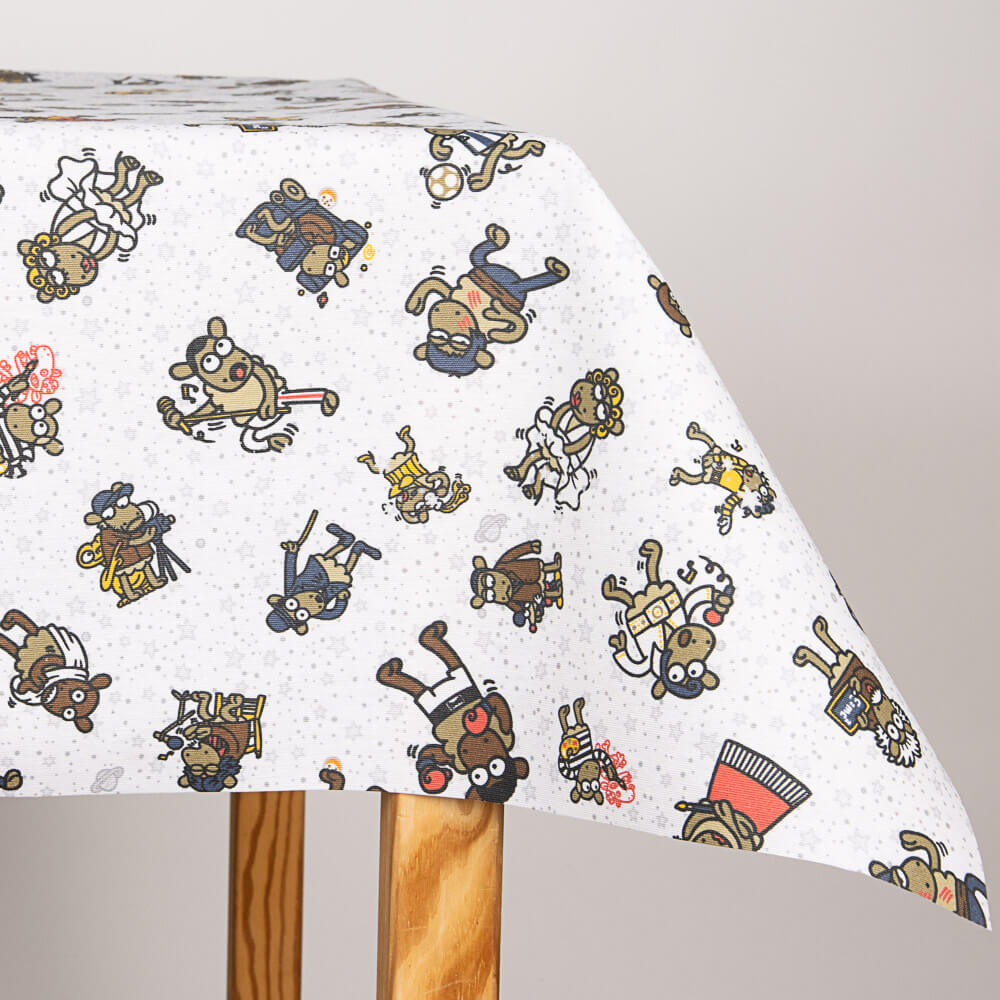 Nappe Anti-tâches Kukuxumusu Blanc - Ribes y Casals