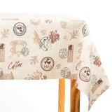 Nappe en résine antitache Café - Ribes y Casals