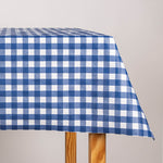Nappe en résine anti-taches à carreaux bleus - Ribes y Casals
