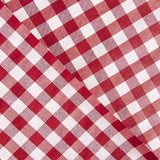 Nappe Anti-Taches Résine Carré Rouge - Ribes y Casals