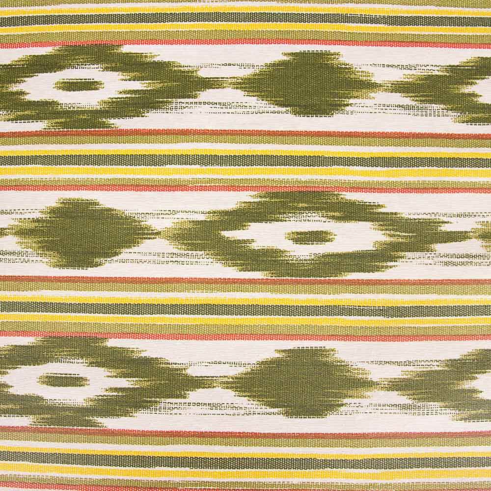 Nappe en résine Ikat verte - Ribes y Casals