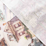 Nappe en résine anti-tâches Maisons de Noël - Ribes y Casals