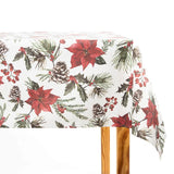Nappe en résine anti-tâches Fleurs de Noël - Ribes y Casals