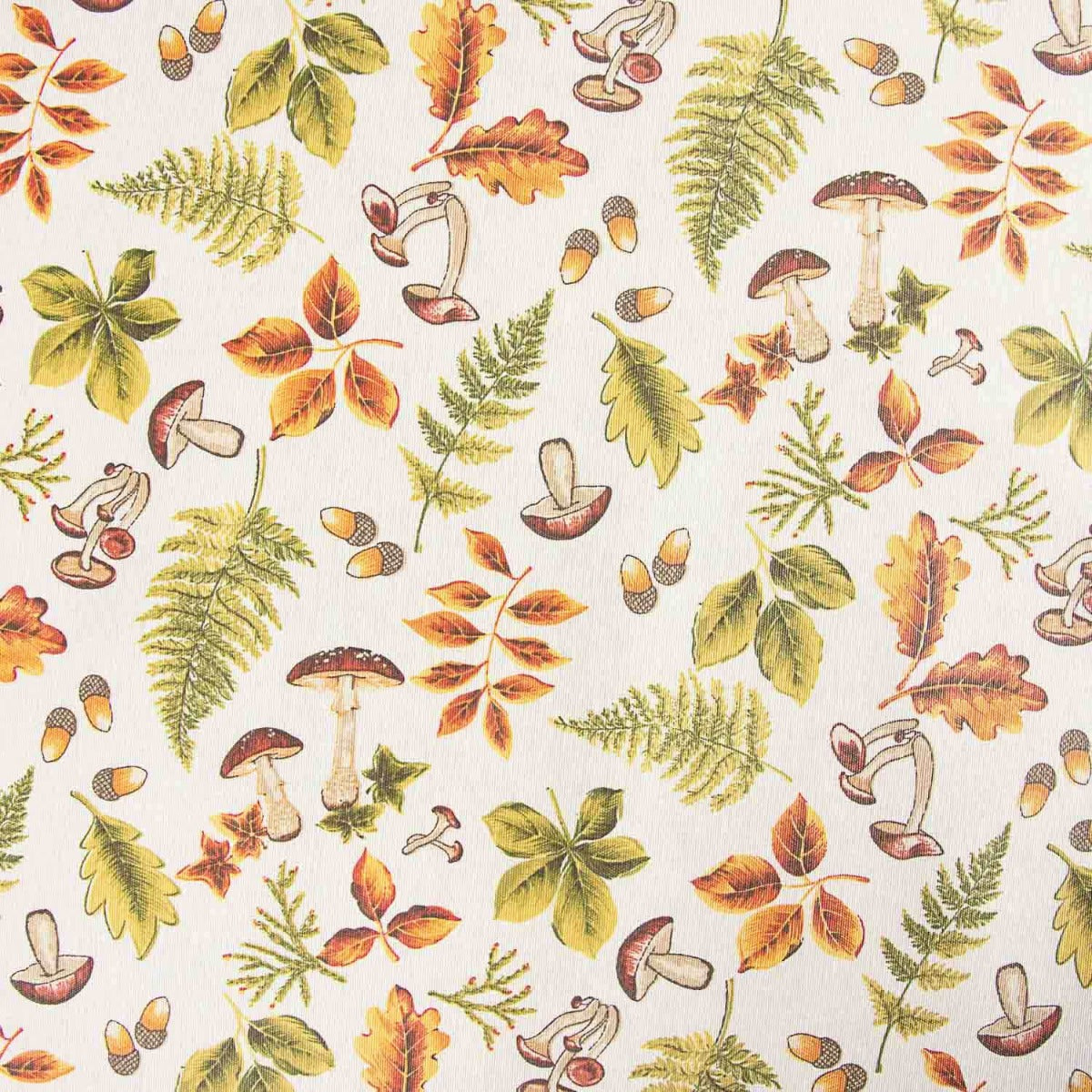 Nappe en résine antitache Champignons - Ribes y Casals