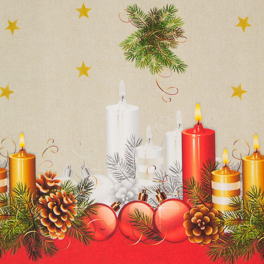 Nappe Cirée Bougies - Ribes y Casals