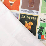 Tissu multicolore pour nappes de cocktail - Ribes y Casals