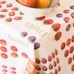 Nappe Fraises Blanc - Ribes y Casals