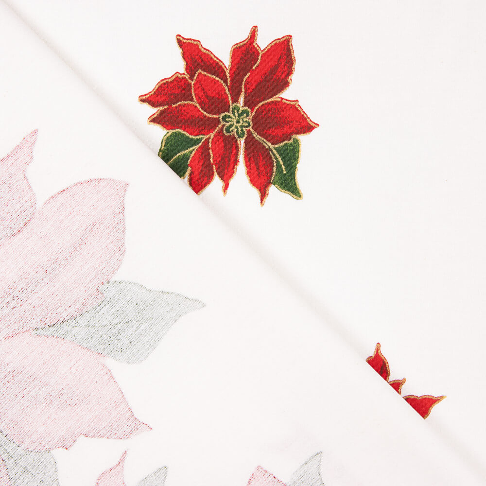 Nappes de Noël Poinsettia - Ribes y Casals
