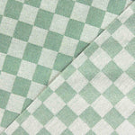 Nappe essuie-tout vert échecs - Ribes y Casals