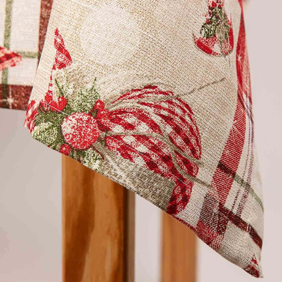 Nappe de Noël prête à l&#39;emploi Fleur de Pâques 270cm x 150cm - Ribes y Casals