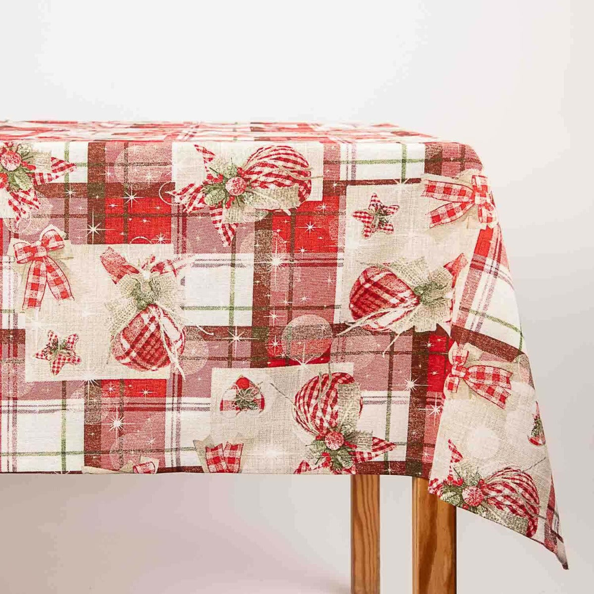 Nappe de Noël prête à l&#39;emploi Fleur de Pâques 270cm x 150cm - Ribes y Casals