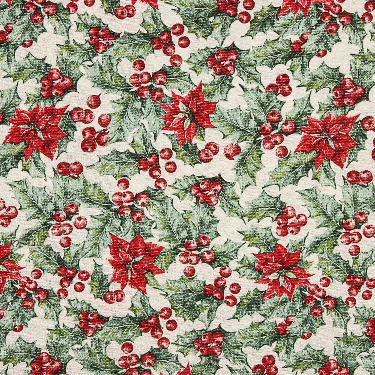 Nappe prête à l&#39;emploi avec couronne de Noël 270cm x 150cm - Ribes y Casals